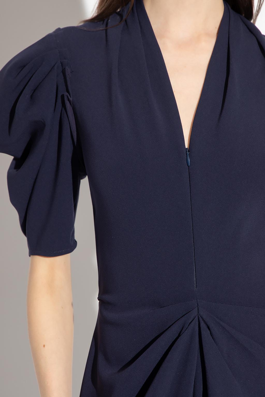 Navy blue Draped dress Proenza Schouler IetpShops Italy